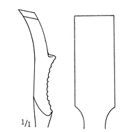 Curved Blade Farabeuf Periosteal Raspatory