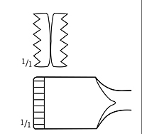 Concave Blades Lamina Spreader (48228)