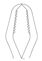 Light Model Lane Bone Holding Forceps (47078) - 2