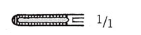 Straight Schlesinger Intervertebral Disc Rongeur (47700) - 2