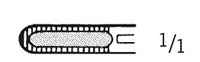 Up Angled Schlesinger Intervertebral Disc Rongeur (47703)