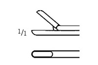 Straight Decker Intervertebral Disc Rongeur (55858) - 2