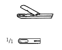 Straight Selverstone Intervertebral Disc Rongeur (55860) - 2