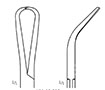 Strongly Curved Glenoid Perforating Forceps