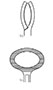 Bone Holding Forceps with Fenestration (47129)