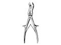 Angled Stille-Horsley Forceps